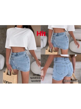 Spodenki jeansowe damskie  ,size XS-XL, paczka 10szt,