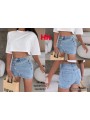 Spodenki jeansowe damskie  ,size XS-XL, paczka 10szt,