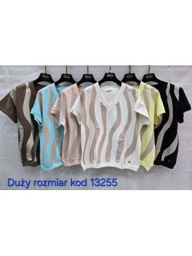 Bluzki damskie Tureckie, size standard ,paczka 12szt mix kolor