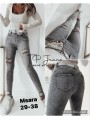 Jeansy damskie M'sara ,size 29-38, paczka 10szt,