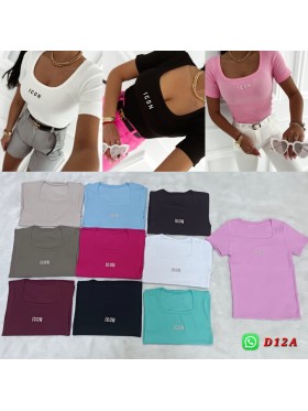 Bluzki damskie  ,size uni, paczka 6szt,mix kolor