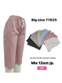 Rybaczki damskie  ,size 2-6xl, paczka 12szt,mix kolor