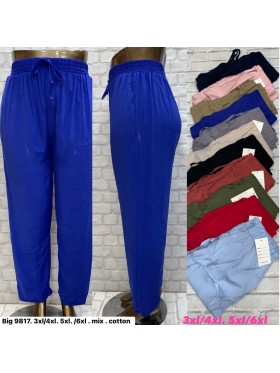 Spodnie damskie  ,size 3-6xl, paczka 12szt,mix kolor