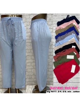 Spodnie damskie  ,size 3-6xl, paczka 12szt,mix kolor