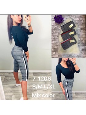 Legginsy damskie  ,size S-xl, paczka 12szt,MIX kolor