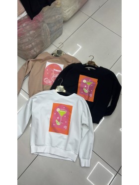 Bluzy damskie  Tureckie,size UNI, paczka 10szt,MIX kolor