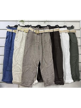 Spodnie damskie Włoskie ,size UNI, paczka 6szt,mix kolor