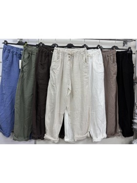 Spodnie damskie Włoskie ,size UNI, paczka 6szt,mix kolor