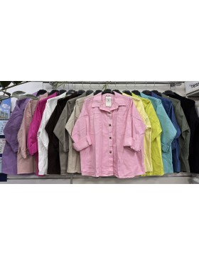Koszule damskie Włoskie ,size UNI, paczka 6szt,mix kolor