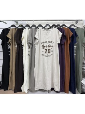 Sukienki damskie Włoskie ,size UNI, paczka 6szt,mix kolor