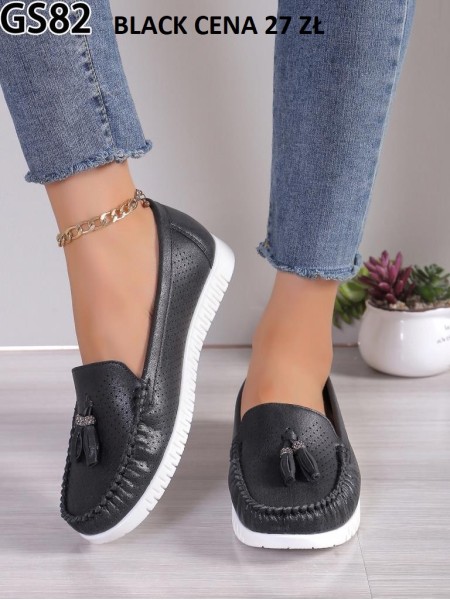 Buty Mokasyny Damskie (36-41,12par)