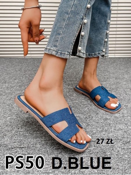 Buty Klapki Damskie (36-41,12par)