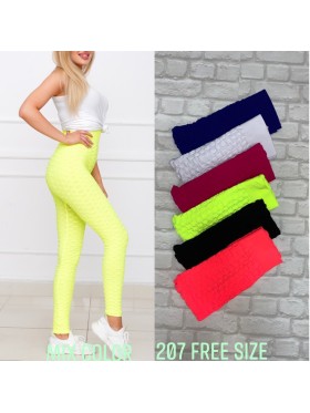 Legginsy damskie ,Free size , paczka 12szt,MIX kolor