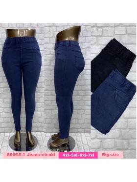 Spodnie damskie ,size 4-7xl, paczka 12szt,MIX kolor