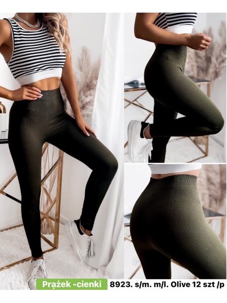 Legginsy damskie ,size S-l, paczka 12szt,1 kolor