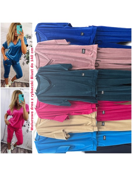 Komplety damskie Włoskie ,size UNI, paczka 6szt,mix kolor
