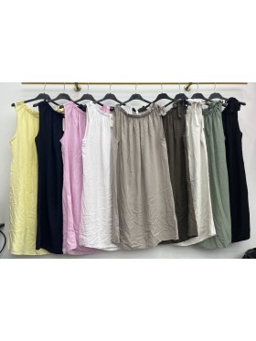 Sukienki  damskie Włoskie ,size UNI, paczka 6szt,mix kolor
