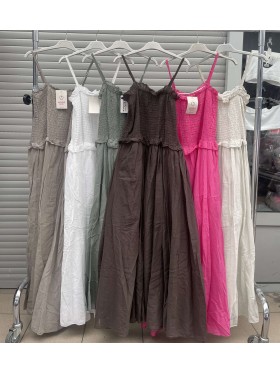 Sukienki damskie Włoski ,size uni  ,paczka 6szt mix kolor