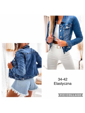 Kurtki Jeansowe damskie ,size 34-42, paczka 10szt,
