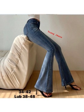 Jeansy damskie ,size 38-48, paczka 10szt,