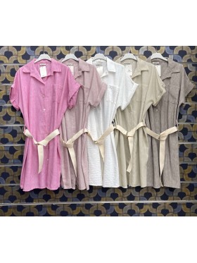Sukienki damskie Włoskie ,size UNI, paczka 6szt,mix kolor