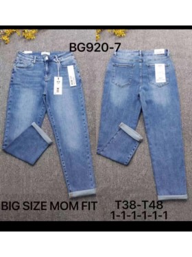 Jeansy damskie ,size 38-48, paczka 12szt,