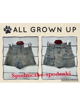 Spódnica krótka jeansowa damska ,size xs-xl, paczka 10szt,
