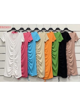 Sukienki damskie wloskie, Size uni ,paczka 6szt,mix kolor