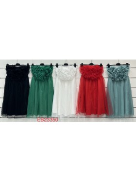 Sukienki damskie wloskie, Size uni ,paczka 6szt,mix kolor