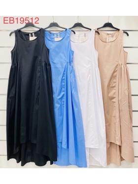 Sukienki damskie wloskie, Size uni ,paczka 6szt,mix kolor