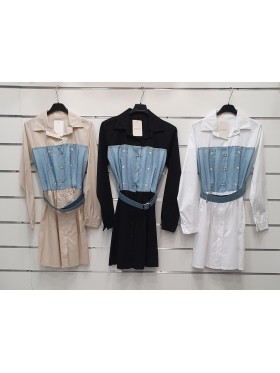 Sukienki damskie wloskie, Size uni ,paczka 6szt,mix kolor
