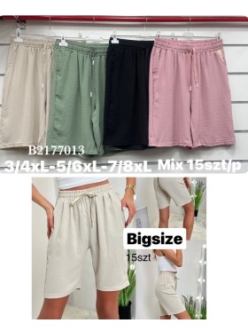 Spodenki damskie ,size 3-8xl, paczka 15szt,mix kolor