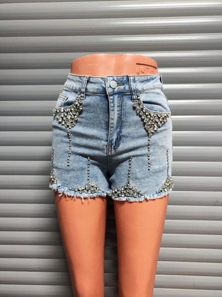 Spodenki jeansowe damskie , Size s-l,paczka 6szt,1kolor