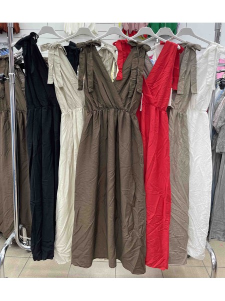 Sukienki damskie Włoski ,size uni  ,paczka 6szt mix kolor