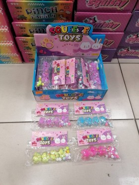 ZABAWKI Squeeze,20SZT/PACZKA,KOLOR JAK NA ZDZIĘCIU