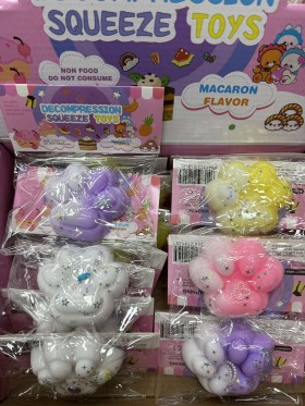 ZABAWKI squeeze,24SZT/PACZKA,KOLOR JAK NA ZDZIĘCIU