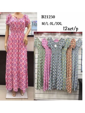 Sukienki damskie ,size m-2xl, paczka 12szt,mix kolor