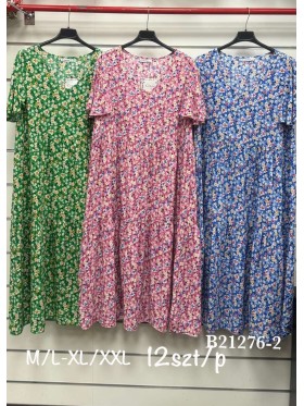 Sukienki damskie ,size m-2xl, paczka 12szt,mix kolor