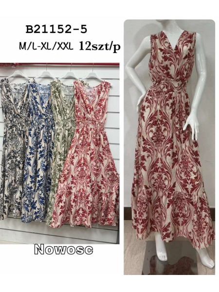 Sukienki damskie ,size m-2xl, paczka 12szt,mix kolor