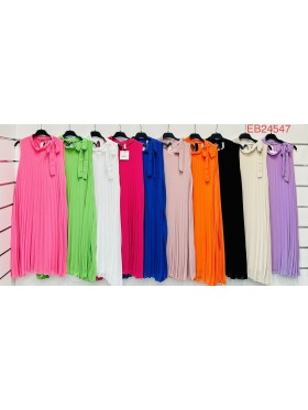 Sukienki damskie wloskie, Size uni ,paczka 6szt,mix kolor