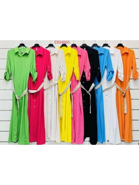 Sukienki damskie wloskie, Size uni ,paczka 6szt,mix kolor