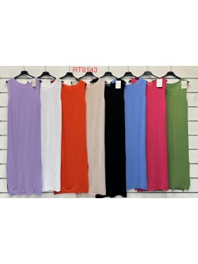 Sukienki damskie wloskie, Size uni ,paczka 6szt,mix kolor
