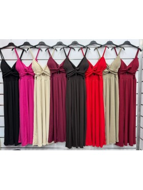 Sukienki damskie wloskie, Size uni ,paczka 6szt,mix kolor