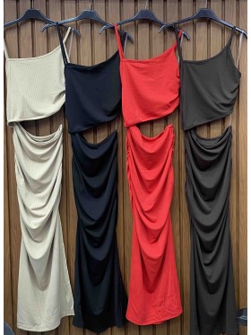 Sukienki  damskie wloskie , Size uni,paczka 6szt,mix kolor