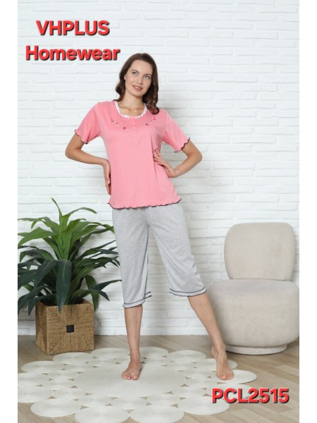 Piżama damskie tureckie, Size m-3xl,paczka 10szt,mix kolor
