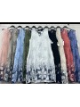 Sukienki damskie wloskie, Size uni,paczka 6szt,mix kolor