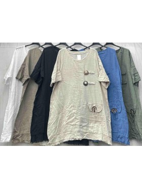 Sukienki damskie wloskie, Size uni,paczka 6szt,mix kolor