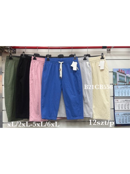 Spodnie damskie ,size xl-6xl, paczka 12szt,mix kolor