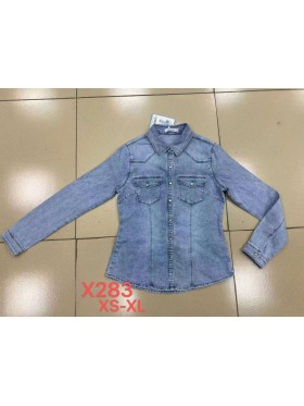 Kurtki jeansowe damskie ,size XS-xl, paczka 10szt,