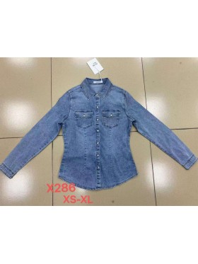 Kurtki jeansowe damskie ,size XS-xl, paczka 10szt,